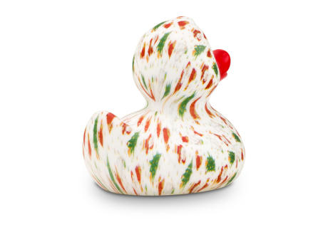 Werbeente Tanja Tannenbaum mit rotem Schnabel, ca. 8 cm