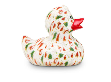 Werbeente Tanja Tannenbaum mit rotem Schnabel, ca. 8 cm