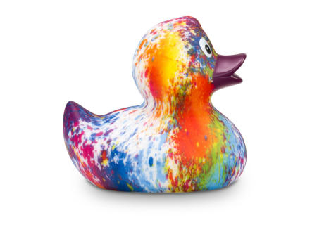 Werbeente Robin Rainbow, ca. 8 cm