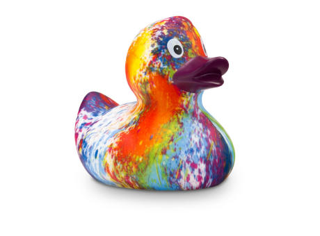 Werbeente Robin Rainbow, ca. 8 cm