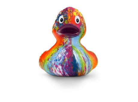 Werbeente Robin Rainbow, ca. 8 cm
