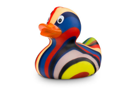 Werbeente Lenny Längsstreifen, ca. 8 cm