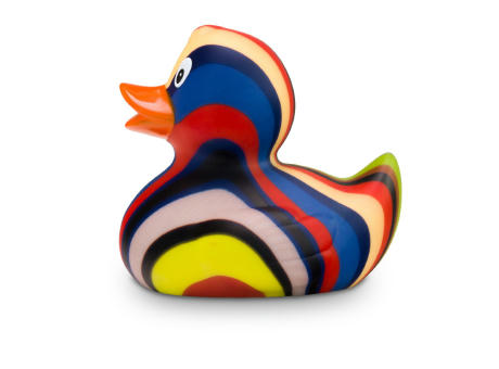 Werbeente Lenny Längsstreifen, ca. 8 cm