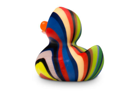 Werbeente Lenny Längsstreifen, ca. 8 cm