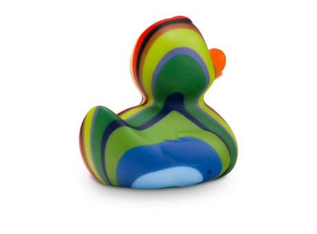 Werbeente Lenny Längsstreifen, ca. 8 cm