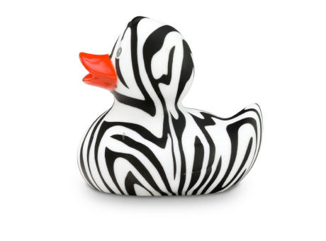Werbeente Zoe Zebra, ca. 8 cm