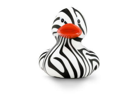 Werbeente Zoe Zebra, ca. 8 cm