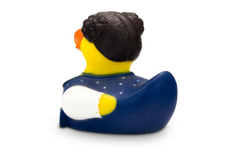 Werbeente Theresa Trachtenherz Blau