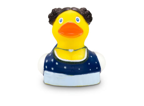 Werbeente Theresa Trachtenherz Blau