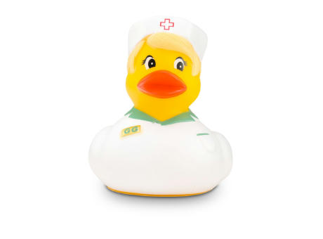 Werbeente Gisela Gesundheit