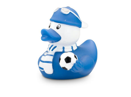 Werbeente Sandro Stadion Schwarz Blau-Weiß