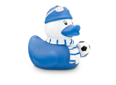 Werbeente Sandro Stadion Schwarz Blau-Weiß