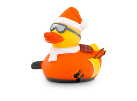 Werbeente Timo Tiefschnee Orange