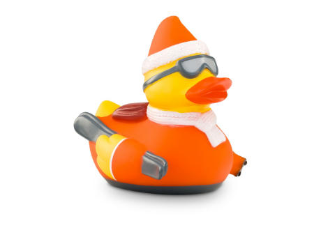 Werbeente Timo Tiefschnee Orange