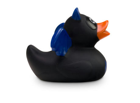 Werbeente Batduck Superheld schwarz-blau