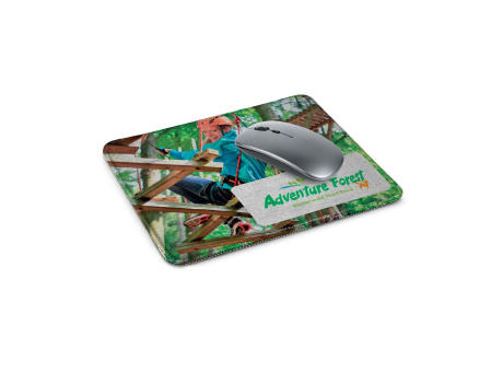 Mousepad Premium aus Mikrofaser und Naturkautschuk 24 x 20 cm, inkl. Polybeutel