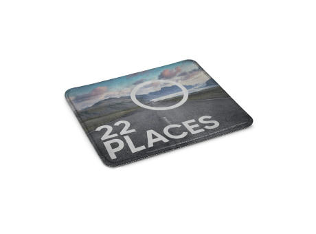 Mousepad Premium aus Mikrofaser und Naturkautschuk 24 x 20 cm, inkl. Polybeutel