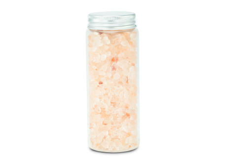 Himalaya-Badesalz 190 g, Patchouli-Sandelholz - auch mit individuellem Etikett