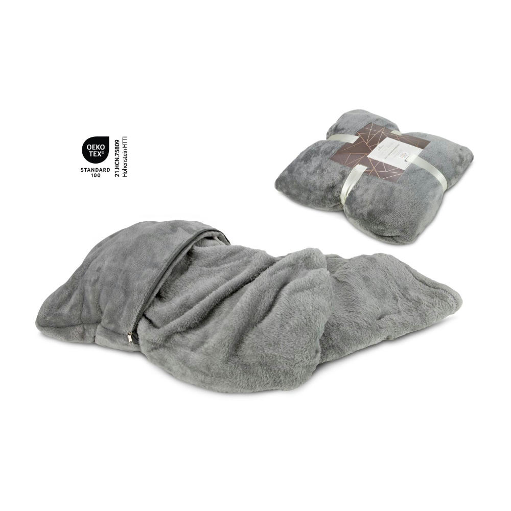 2in1 Verwandlungskissen - grau
