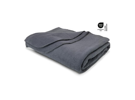 Polar-Fleecedecke Conscious - 120 x 150 cm, 250 g/m², anthrazit
