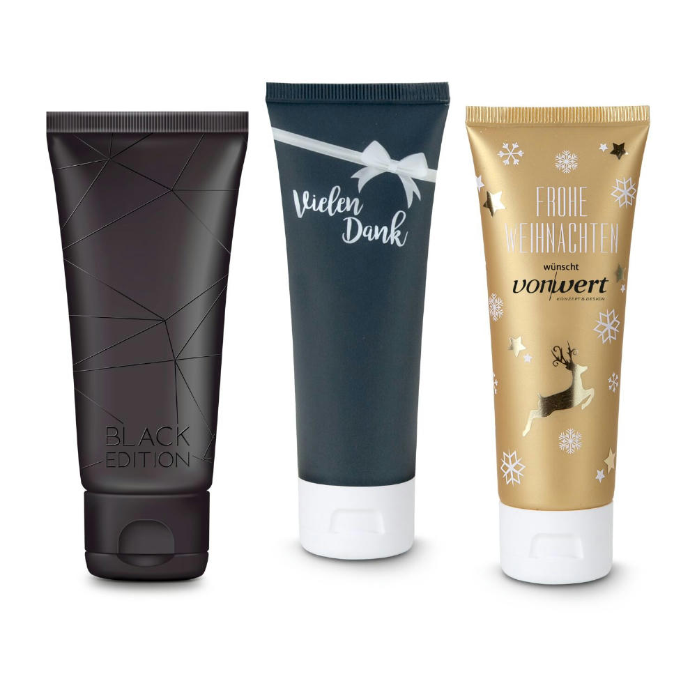 Pflegetube Black Edition - 75 ml Hand- & Nagelcreme ALOE VERA SENSITIV