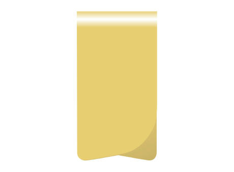 ROMINOX® Mehrweg-Büroklammer Prime Clip Gold XL, idealer Mailingartikel für Dokumente, bis zu 25 Seitem Klemmkraft