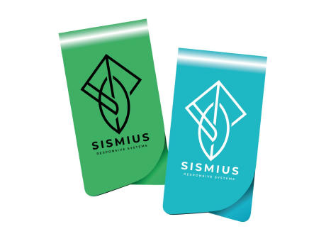 ROMINOX® Mehrweg-Büroklammer Prime Clip Color, idealer Mailingartikel für Dokumente, bis zu 12 Seiten Klemmkraft 