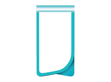 ROMINOX® Mehrweg-Büroklammer Prime Clip Color, idealer Mailingartikel für Dokumente, bis zu 12 Seiten Klemmkraft 