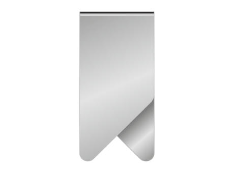 ROMINOX® Mehrweg-Büroklammer Big Clip, idealer Mailingartikel für Dokumente, bis zu 50 Seiten Klemmkraft