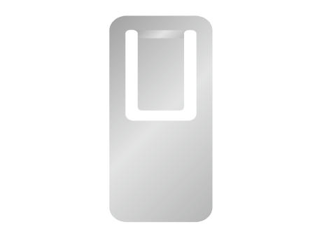 ROMINOX® Mehrweg-Büroklammer Easy Clip, idealer Mailingartikel für Dokumente, bis zu 4 Seiten Klemmkraft