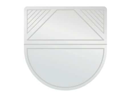 ROMINOX® Eckenklammer Corner Snap in Silber, idealer Mailingartikel für Dokumente, Büroklammer mit bis zu 10 Seiten Klemmkraft