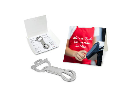 Geschenkartikel: ROMINOX® Key Tool Snake (19 Funktionen) im Motiv-Mäppchen Große Helden (Einzelhandel)