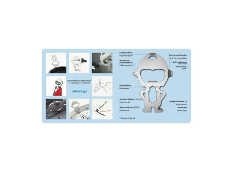 ROMINOX® Key Tool // Little Genius - 14 Funktionen (Arbeiter)