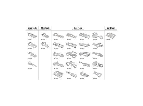 Geschenkartikel: ROMINOX® Key Tool Football / Fußball (18 Funktionen) im Motiv-Mäppchen Deutschland Fußballfan