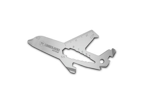 Geschenkartikel: ROMINOX® Key Tool Airplane / Flugzeug (19 Funktionen) im Motiv-Mäppchen Osterhase