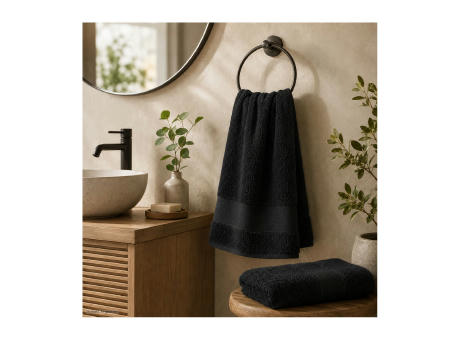 Handtuch Mari 50 x 100 cm schwarz