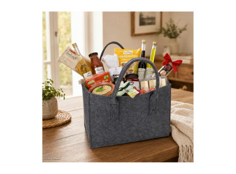 Geschenkset / Präsenteset: Gemütliche Filztasche