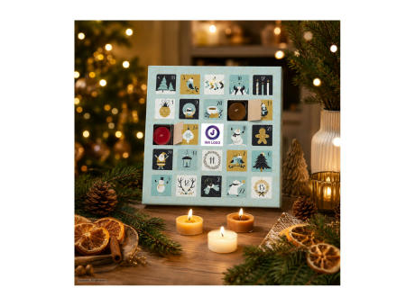 Geschenkartikel / Präsentartikel : Duftkerzen Adventskalender Charming Christmas