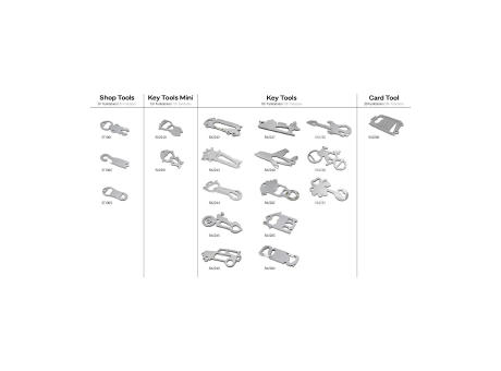 Geschenkartikel: ROMINOX® Key Tool Tractor/Traktor (18 Funktionen) im Motiv-Mäppchen Frohe Ostern