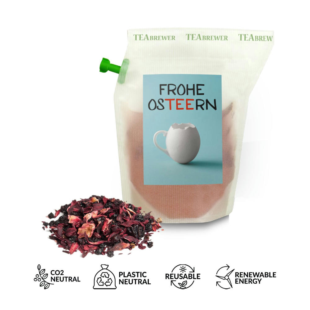 Geschenkartikel / Präsentartikel: Oster-Tee, Tasty Berry - FROHE OSTEERN