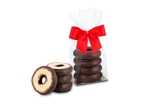 Geschenkartikel / Präsentartikel: Mini-Baumkuchen Zartbitter