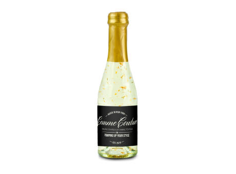 Piccolo Golden Flakes - Flasche klar - Kapselfarbe Gold, 0,2 l