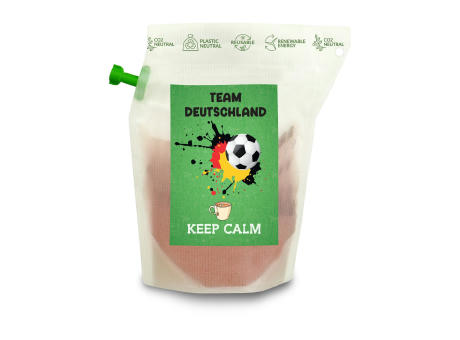 Geschenkartikel / Präsentartikel: Fußball-EM Team Deutschland Keep Calm, Tee im Brühbeutel