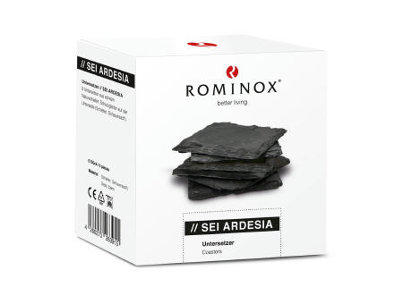ROMINOX® Untersetzer 6er // Sei Ardesia - Schiefer
