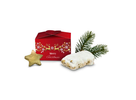 Geschenkartikel / Präsentartikel: Mini-Stollen Merry Christmas