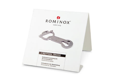 Geschenkartikel: ROMINOX® Key Tool Snake (18 Funktionen) im Motiv-Mäppchen Happy Father's Day