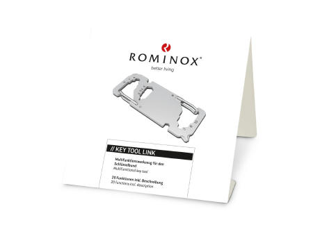 Geschenkartikel: ROMINOX® Key Tool Link (20 Funktionen) im Motiv-Mäppchen Osterhase