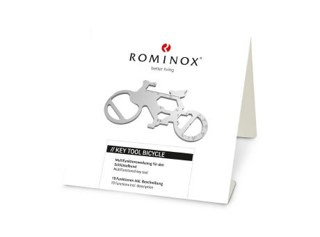 Geschenkartikel: ROMINOX® Key Tool Bicycle / Fahrrad (19 Funktionen) im Motiv-Mäppchen Osterhase