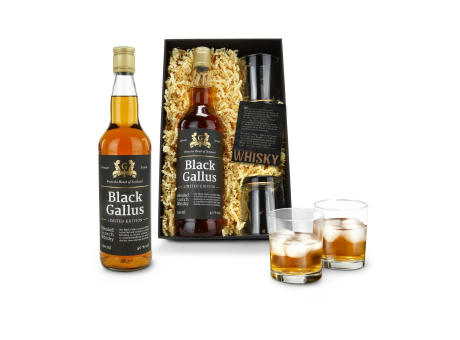 Geschenkset / Präsenteset: Black Gallus Whisky