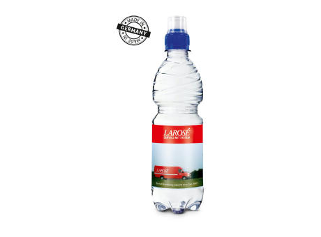 500 ml PromoWater mit Sportscap - Mineralwasser, still